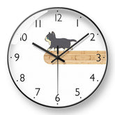 Kitten Wall Clock Simple Personality